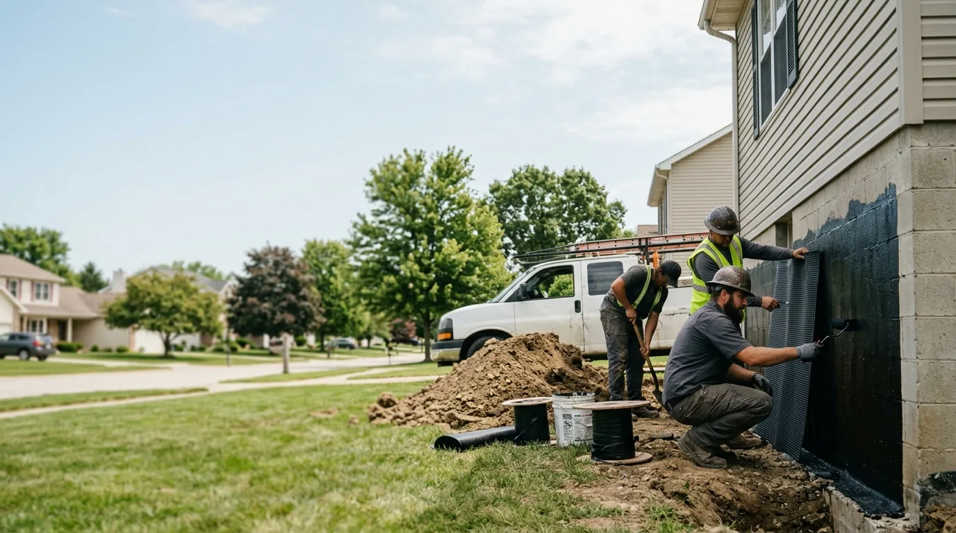Basement Waterproofing in Wadsworth, OH near me